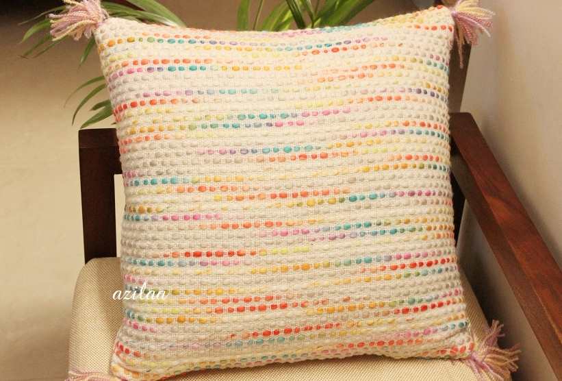 Handloom pillow discount covers