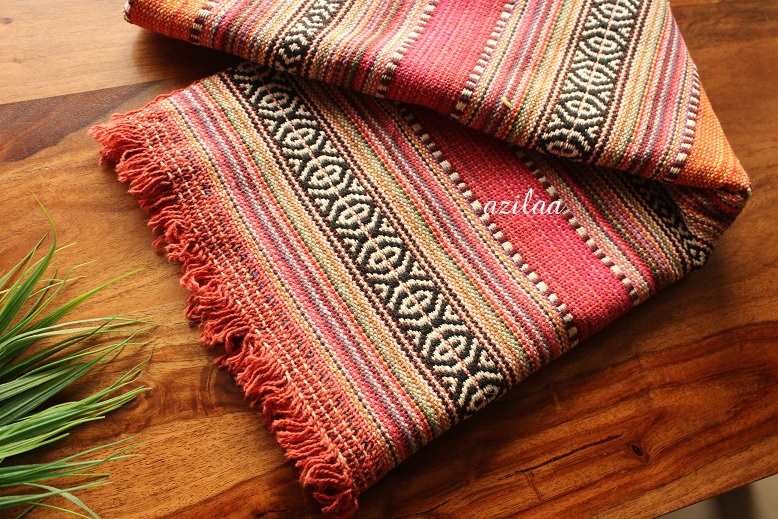 Eco friendly Cotton handloom handmade rug at ₹1595