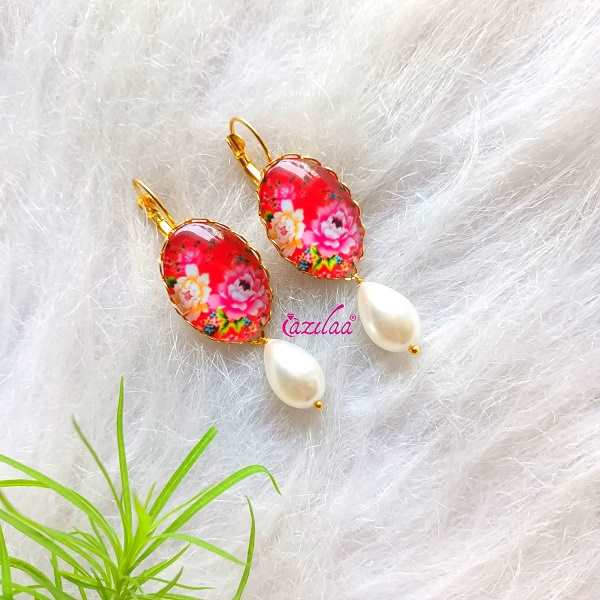 My Flower Chain Earrings S00 - Women - Fashion Jewelry