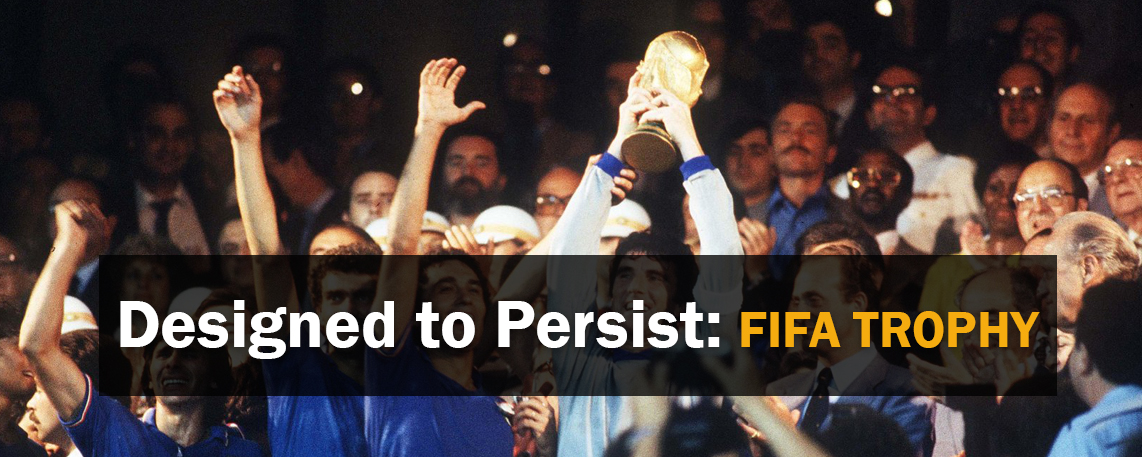 How designing evolved in FIFA World Cup Trophy?