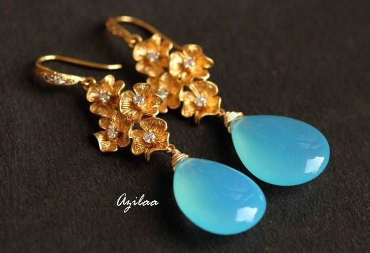 Opal Earrings in Sterling Silver,Silver Opal Earrings,Blue Opal Earrings,White  Opal Earrings,Aqua Blue Opal Earrings,Opal Dangle Earrings