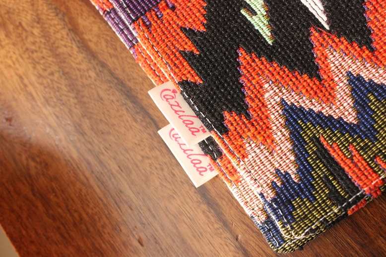 Aztec style handloom fabric placemat table mats 2