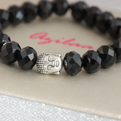 JWF The Virtuous Mind Pyrite Tiger Eye Buddha Bracelet  Justwowfactory