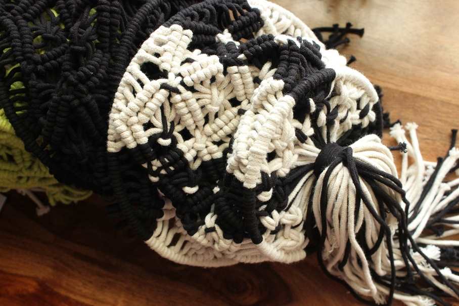 ECO friendly cotton macrame handmade 1 plant hanger 