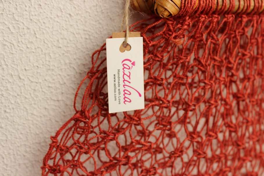 Eco friendly sustainable handmade natural fiber bag