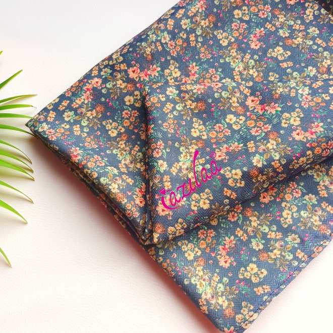 Elegant Floral grey Pashmina winter stole 