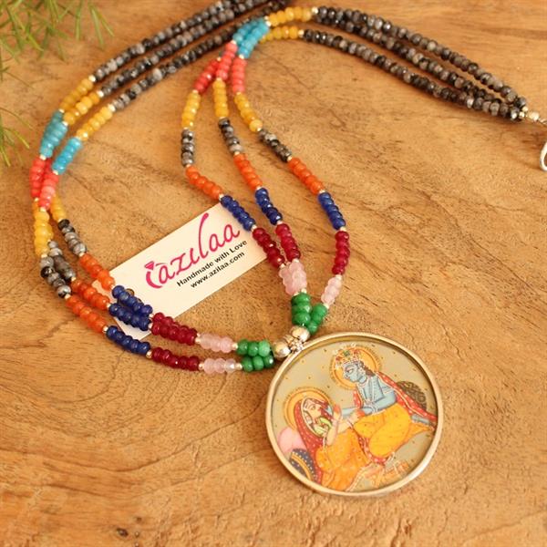 Hand painted deals jewelry pendants