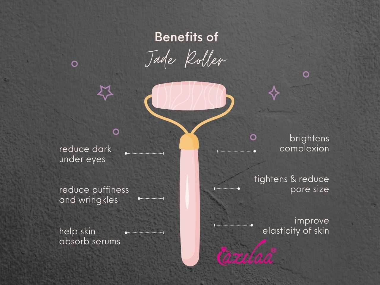 Natural Green aventurine roller and Gua sha set 