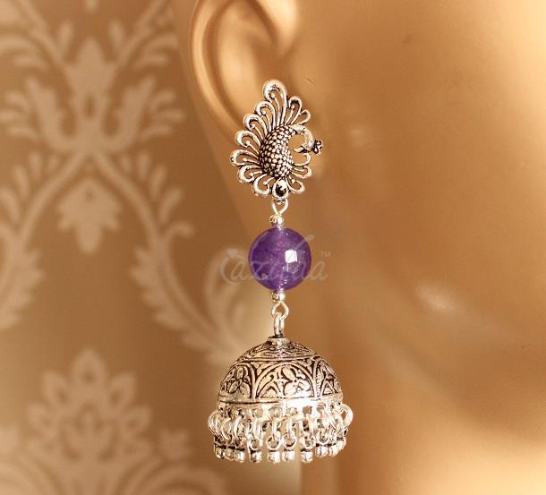 Designer necklace set, Purple necklace set