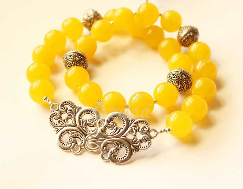 [Obrazek: Yellow-gemstone-beaded-handmade-necklace...1_full.jpg]